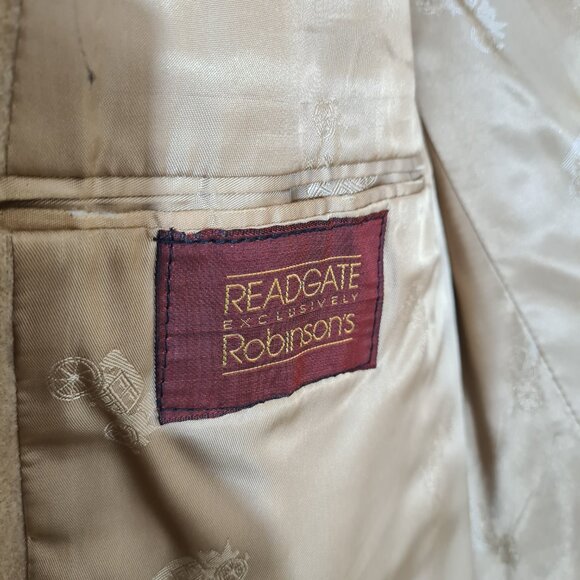 Readgate Robinsons men's 100% camel wool coat - Picture 7 of 8